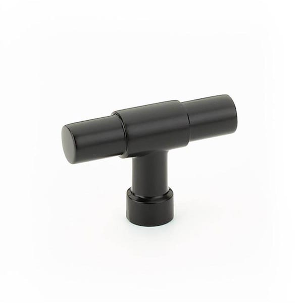 Patioplus 2 in. Jasper Bar Cabinet Knob, Flat Black PA3239594 - main